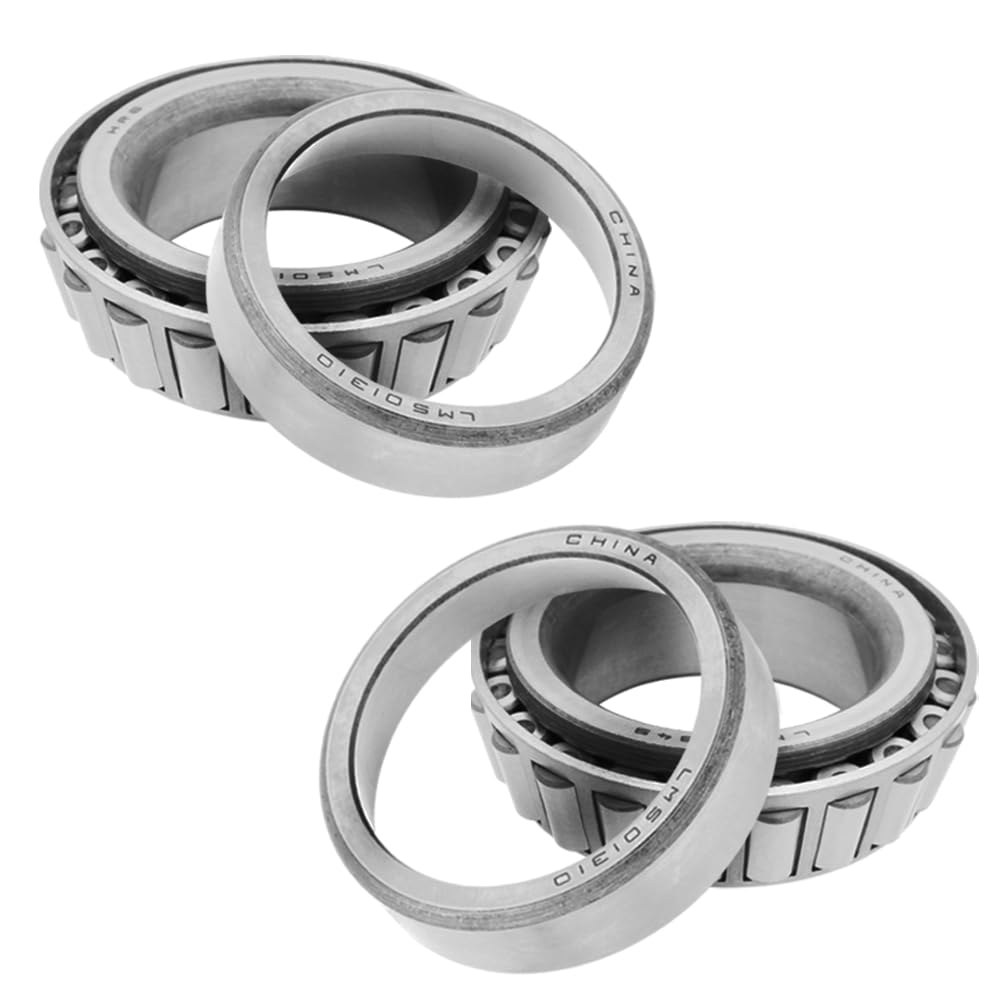 [2-Pack] SET45 - Cone: LM501349 Race: LM501310 - Tapered Roller Bearing - 1.625 in x 2.891 in x 0.77 in (ID x OD x W) |41.275 mm x 73.431 mm x 19.558 mm (ID x OD x W)