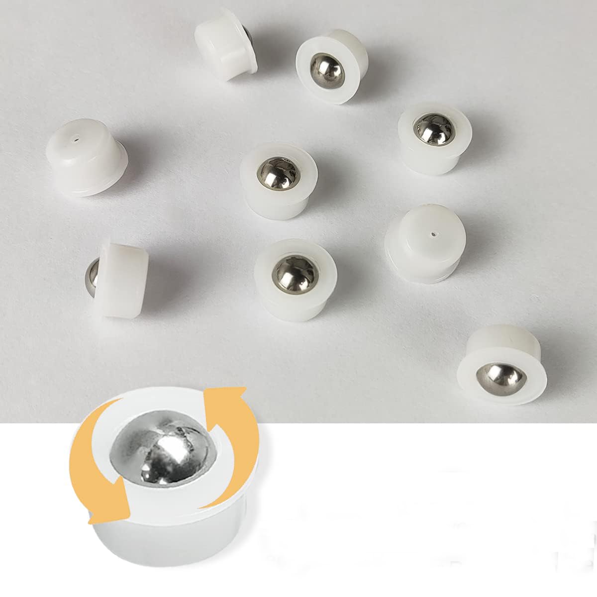 Small Ball Transfer Bearing Mini Table Conveyor Roller Unit 1/3inch