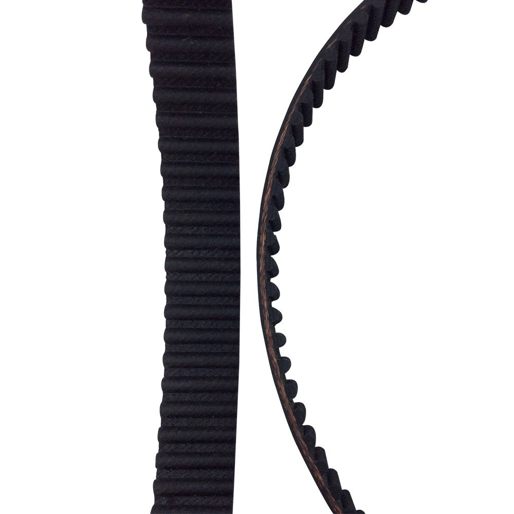2Pcs/Pack HTD 5M Rubber Timing Belts Closed-Loop 500mm Length 100 Teeth 15mm Width Industrial Timing Belt