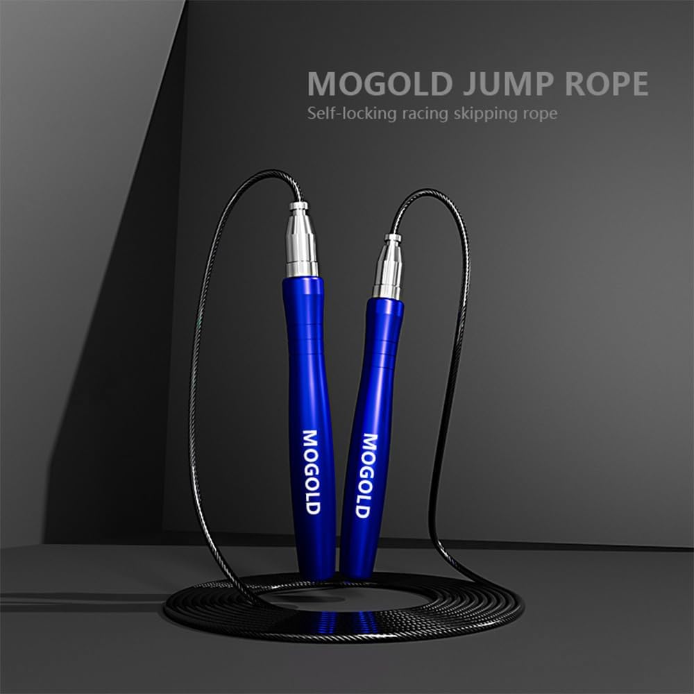 Speed Ropes Jump Rope For Men/Women- Premium Quality Tangle-Free - Self-Locking Screw-Free Design - Speed Ropes for