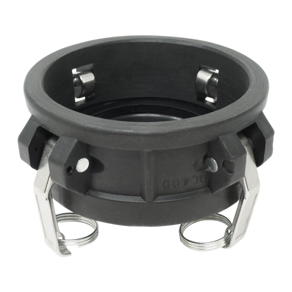 Gloxco Cam and Groove Fitting, Polypropylene, Type DC, 4" Dust Cap (CAM-40-DC-PP)