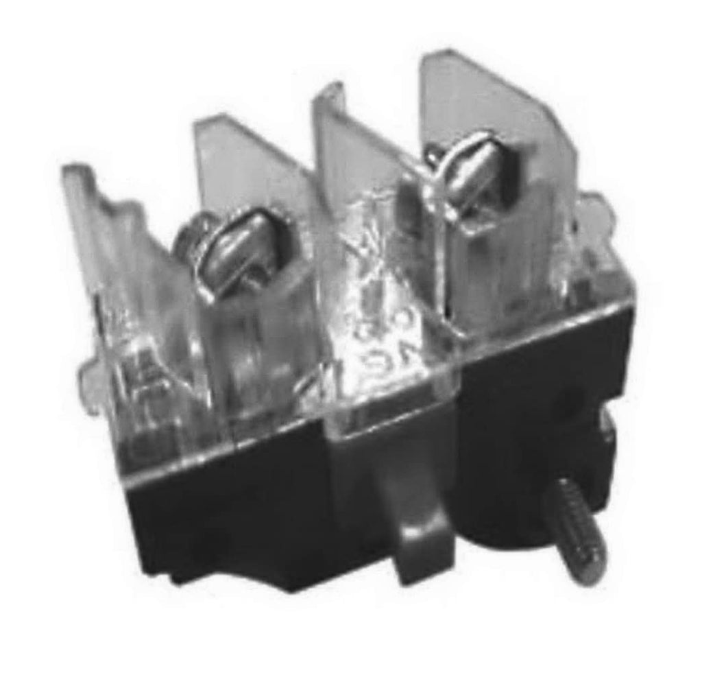 ABB Terminal Block, 1NO, 22mm, Red, Screw Connector, Plastic
