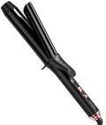 1 1/2 Inch Extra Long Barrel Ceramic Curling Iron for Glamour Waves