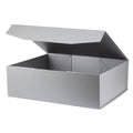 Silver Magnetic Extra Large Gift Box with Lid,16.5x13x5 Inch, 5Pcs