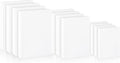 12 Pack White Gift Boxes with Lids,Assorted Sizes Shirt Present Box