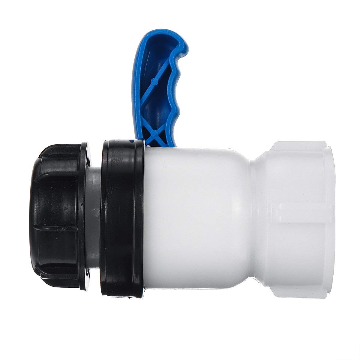 SGerste Continuous Butterfly Valve IBC Tank Adapter Tap Water Drain Container Mauser (DN50)