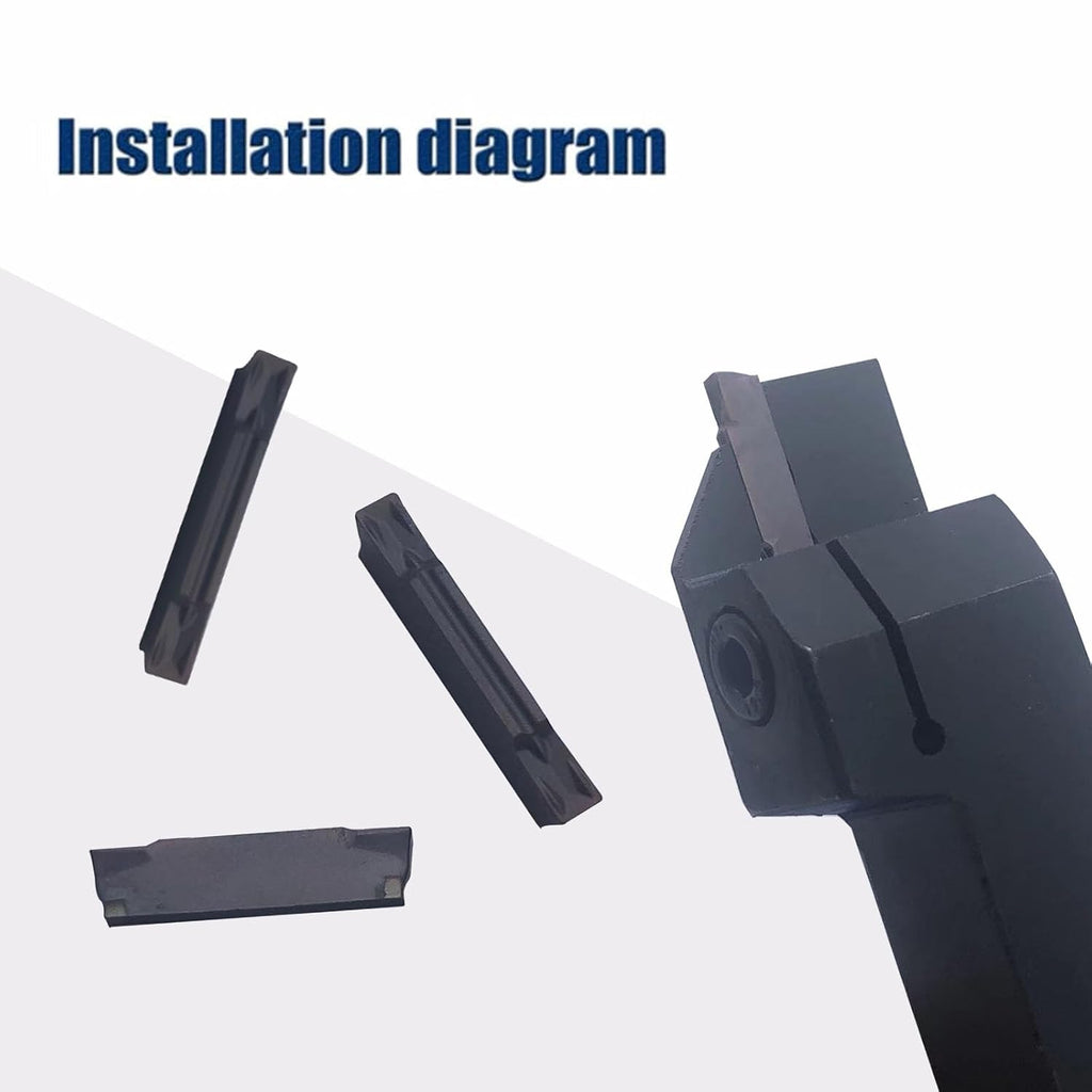 MGEHR1616-3 Indexable Grooving Holder with MGMN300-M Inserts