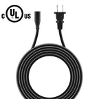 Dysead Replacement 6ft UL AC Cable Compatible with Igloo Beverage Electric Mini Fridge Refrigerator Power Cord