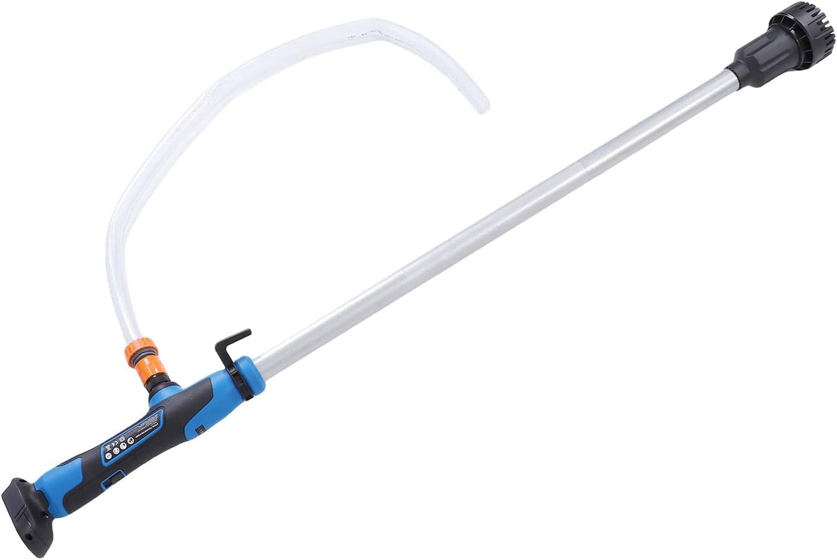 Cordless Stick Water Transfer Pump, 36LPM Rate, 36.2 Inch Pumping Depth, Battery Powered IPX8 Portable Handheld Pump