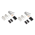 2 Sets Electric Stove Receptacle Kit for Burner Component Maintenance
