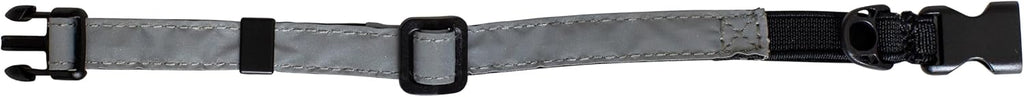 Reflective Silver Stretch Cat Collar – Escape-Safe Alternative to Breakaway
