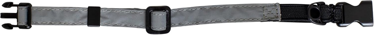 Reflective Silver Stretch Cat Collar – Escape-Safe Alternative to Breakaway