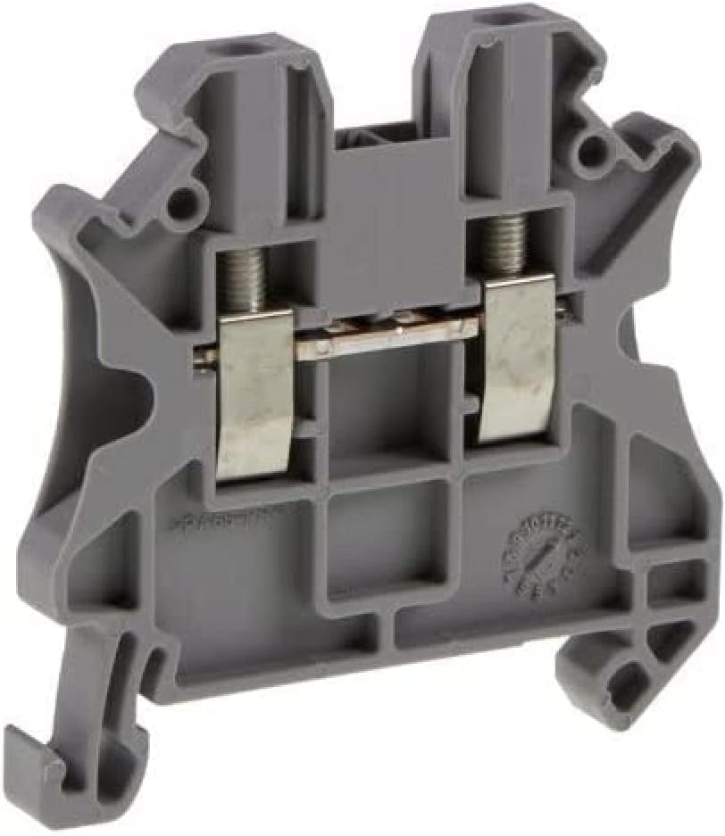 Terminal Block, DIN Rail, 2POS, 12AWG 3044076 By PHOENIX CONTACT