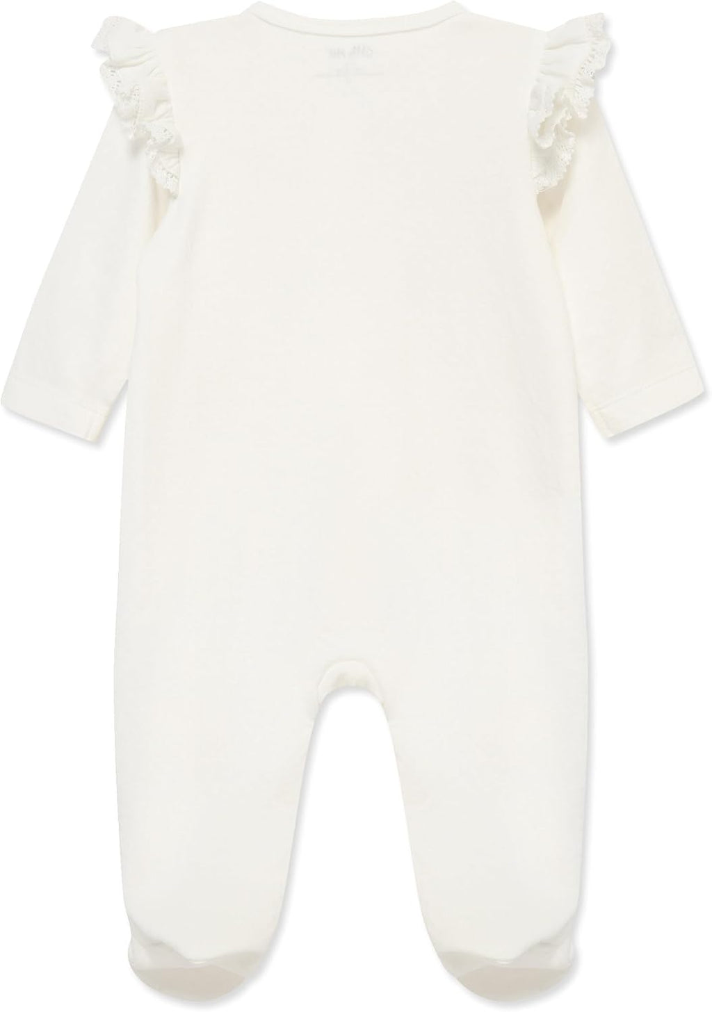 Baby Girls 100% Cotton Footie Sleeper, Preemie to 9 Months