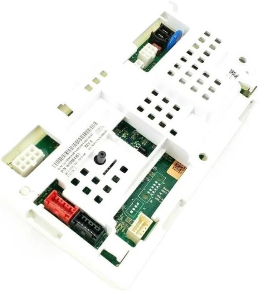 W10864961 Washer Control Board W11124821 (AP6278066) Replaces 4816004, PS12347406, W10779754, W10831167, W10914276, W10916470 Compatible with Whirlpool WTW4915EW2, WTW4915EW1