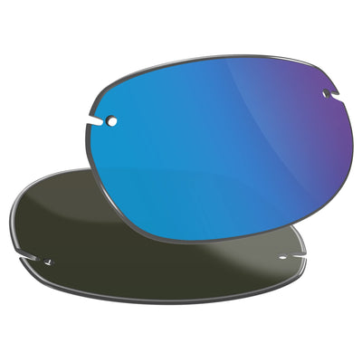 Replacement Lenses Polarized for Maui Jim Banyans MJ412 Sunglasses - Ice Blue