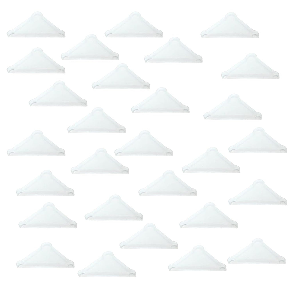 Mirror Corner Protectors- 20 Pcs Toughened Glass Corner Protector Ceramic Tile wrap Angle Plastic Bathroom Lens Right