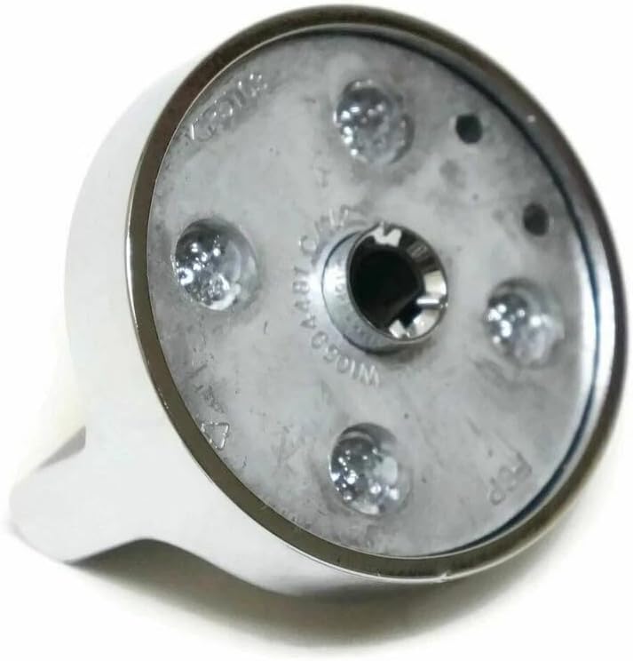 4 Pack W10828837 Surface burner knob - Fits for Whirlpool Range part Replacement AP5988577 PS11726205 W10569582 - Range Surface burner knob Replacement
