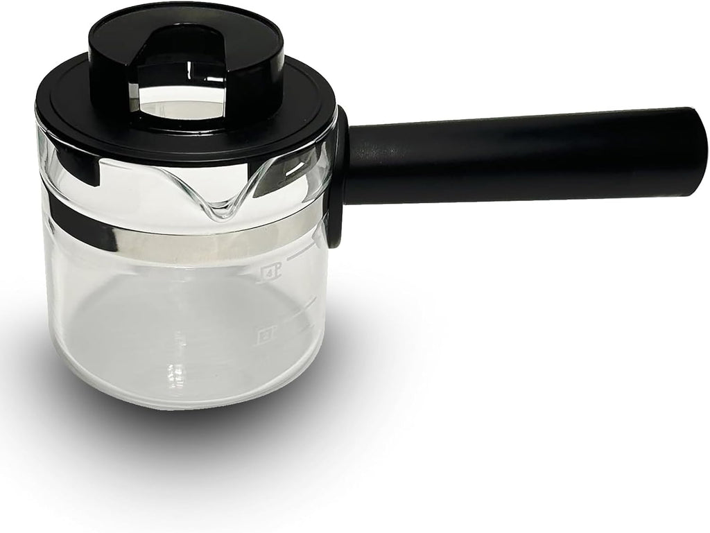 4 Cup Glass Espresso Coffee Carafe Compatible with Mr. Coffee, Krups, Salton, DeLonghi, Imusa, and espresso coffee