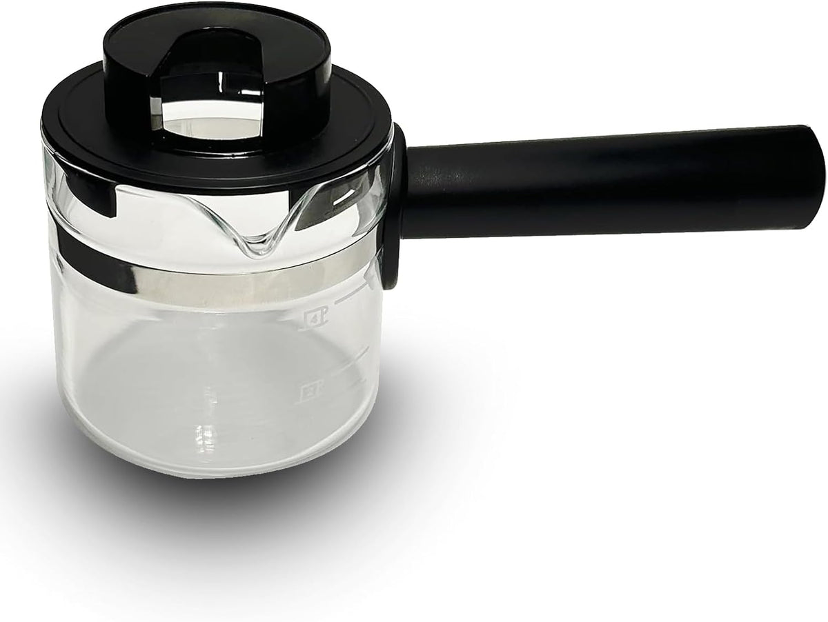 4 Cup Glass Espresso Coffee Carafe Compatible with Mr. Coffee, Krups, Salton, DeLonghi, Imusa, and espresso coffee