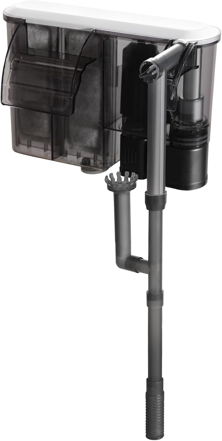 U3 HOB Aquarium Filter with UV Clarifier for 30-75 Gal Tanks