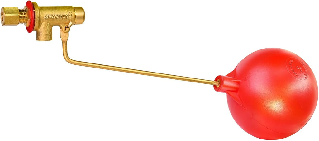 Swamp Cooler Float Valve, 1/4" Brass Float Valve for Evaporative Cooler