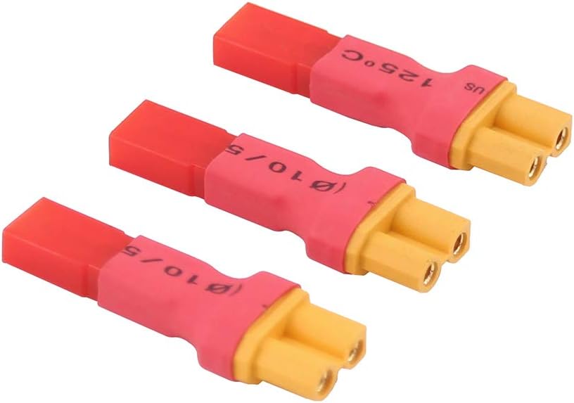 3pcs XT30 / XT-30 Female to JST Connector Adapter(C94-3)