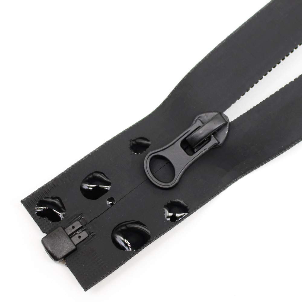 2PCS 25 Inch #5 Separating Waterproof Zippers for Sewing