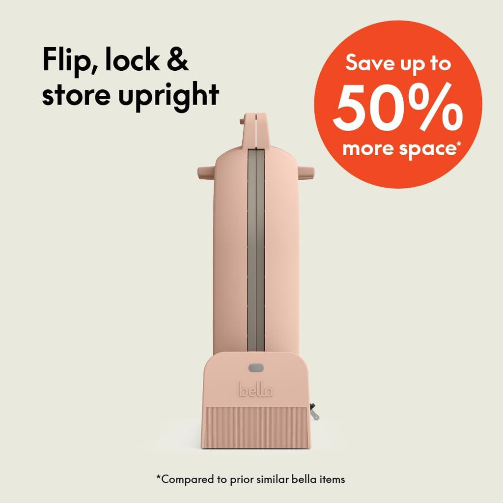 Fits-Anywhere Flip-n-Store Non-Toxic Belgian Waffle Maker, Blossom