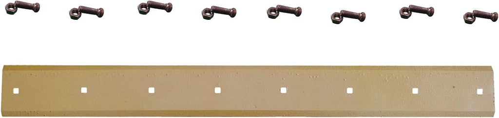 6718007 Heat Treated Skid Steer Bucket Cutting Edge with Hardware, fits Some Bobcat Buckets, 8 Bolt, 5/8"X8"X74"