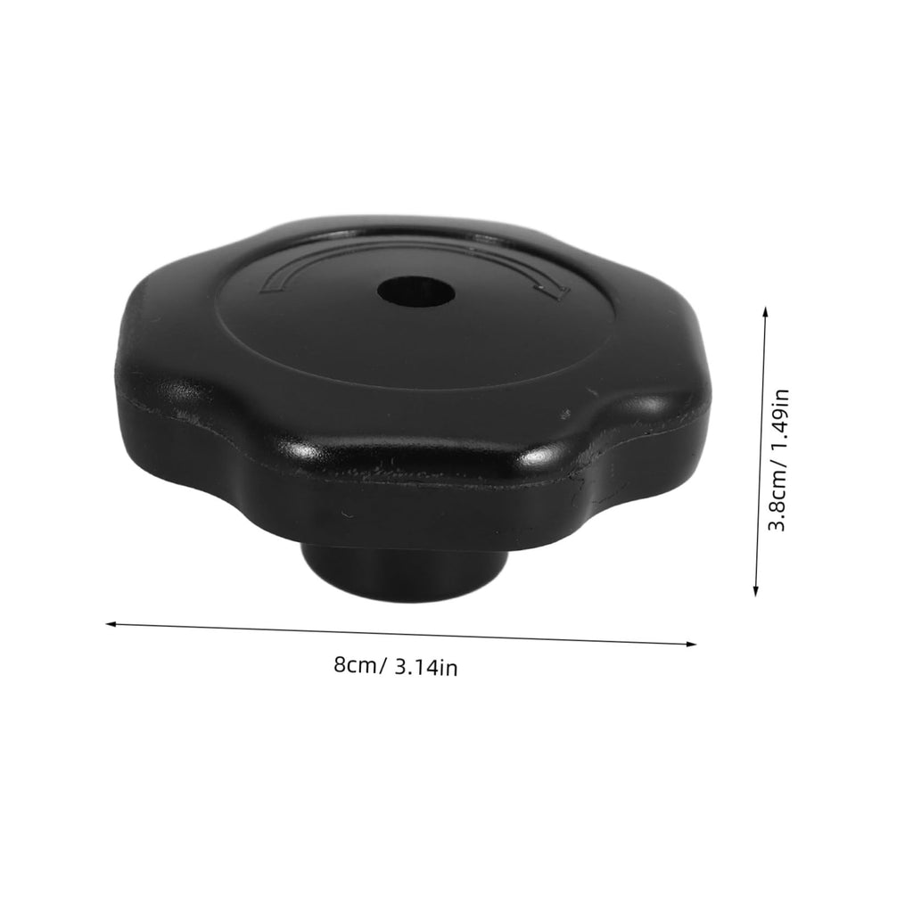 ABS Pressure Cooker Lid Knobs Replacement Black 2 Pack 19mm