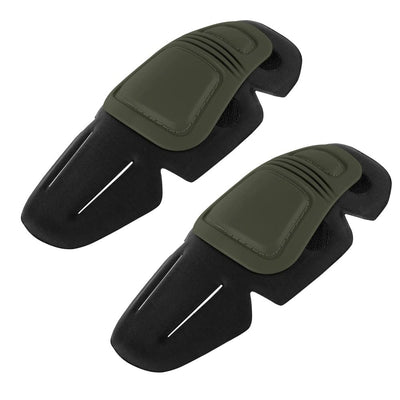 Tactical K3 Combat Knee Pads Protective Knee Pads 1 Pair for Airsoft Hunting Pants(Ranger Green)