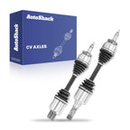 AutoShack Front CV Axle Shaft Assembly, 2pcs