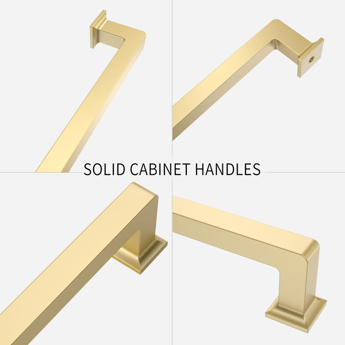 10 Pack 5 Inch Brushed Gold Cabinet Pulls,Kitchen Hardware