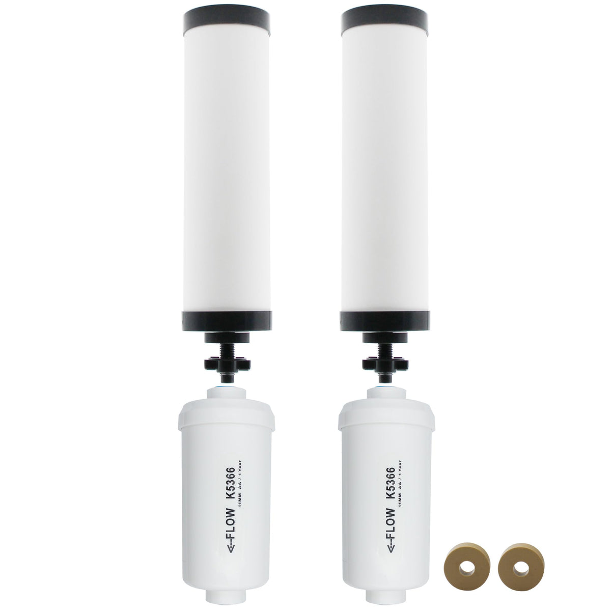 Ceramic Water Filter Replacement for Berkey BB9-2 & PF-2 Fluoride Filters