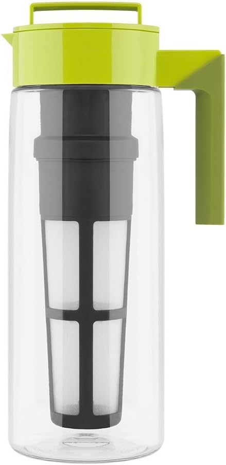 Flash Chill Iced Tea Maker - Versatile Tea Brewer for Loose/Bagged Tea - Patented Flash Chill Tech Hot/Cold Use