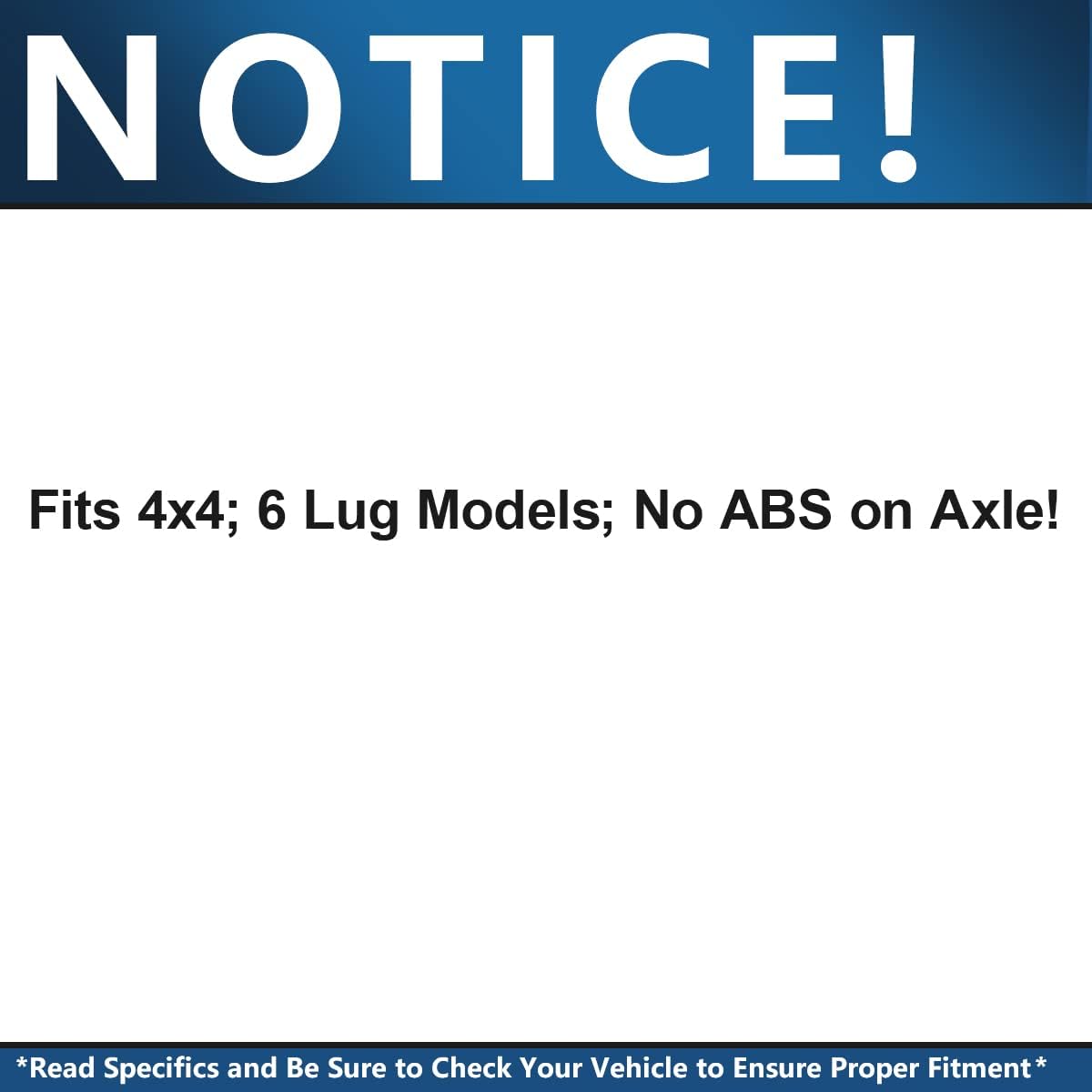 Detroit Axle - 4WD 2 Front CV Axle Shafts for 07-20 Chevy Silverado 1500