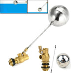 Valve，Float Valve,Brass Float Valve 1/2" 3/4" 1" 2", Water Tank Float Ball Valve, Brass Male Thread Water Sensor Stainless Steel High Pressure Float Ball Value (Size : 1.5inch) (Size : 2inch)