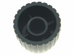 Dopro 20pcs Guitar AMP Amplifier Push on fit Knobs Black w/Silver Cap for Marshall Amplifier