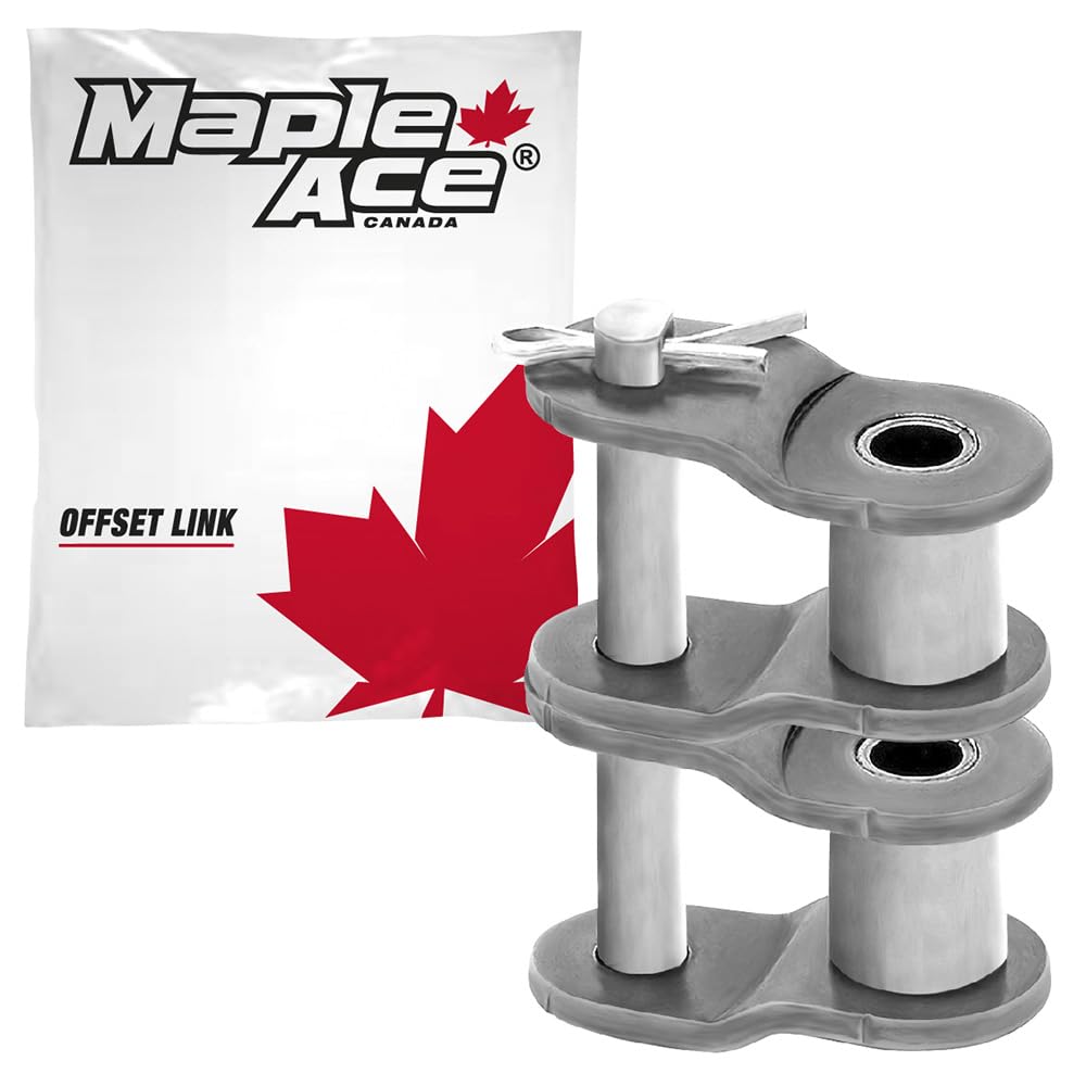 MAPLE ACE #120-2 Offset Half Link for Roller Chain Double Strand