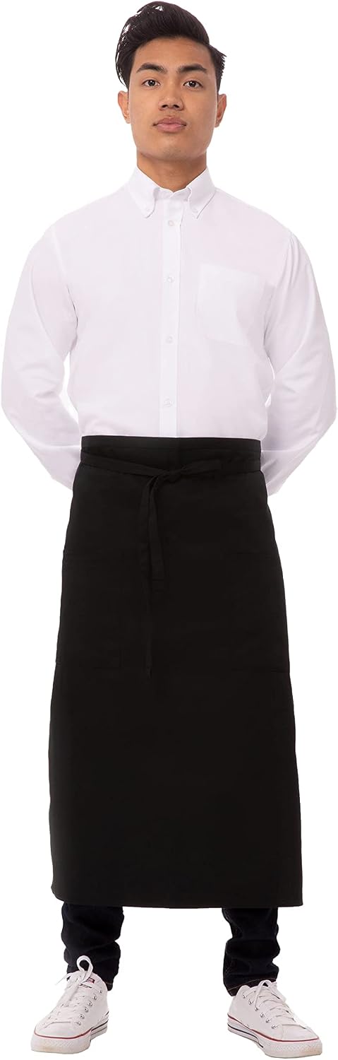 Unisex Two Pocket Bistro Apron
