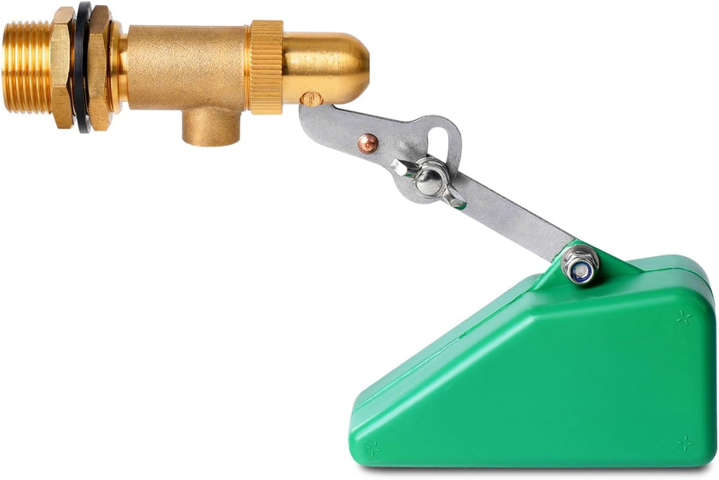 Brass Float Valve 3/4 Inch, Water Tank Float Valve Auto Fill