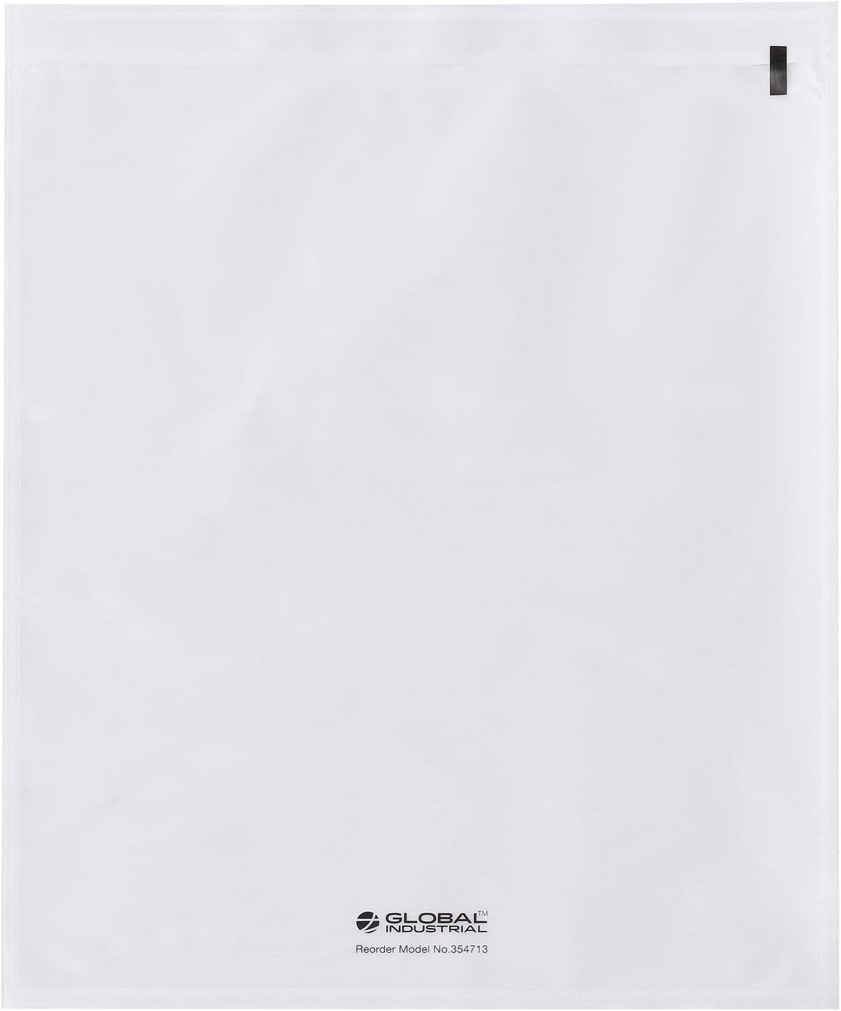 Side Opening Packing List Envelopes with Adhesive Backing, 2 Mil Thick, 12"L x 9-1/2"W, Clear, 500/Pack, Packing Slip
