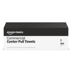 Amazon Basics 2-Ply White 7.6" Center Pull Paper Towels | Bulk Centerfeed Hand Towels | Compatible with Universal