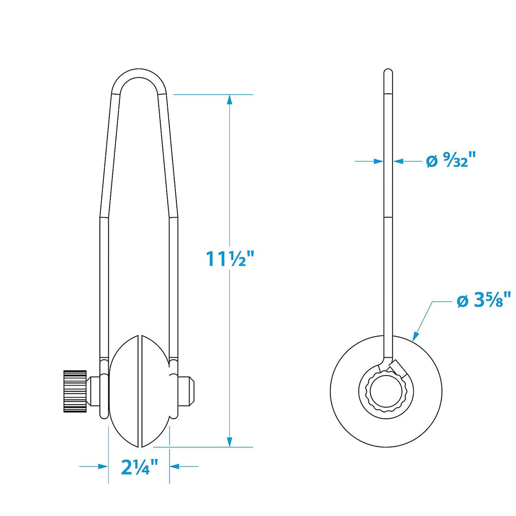 SEACHOICE Universal Round Motor Flusher for Outboards and Sterndrives