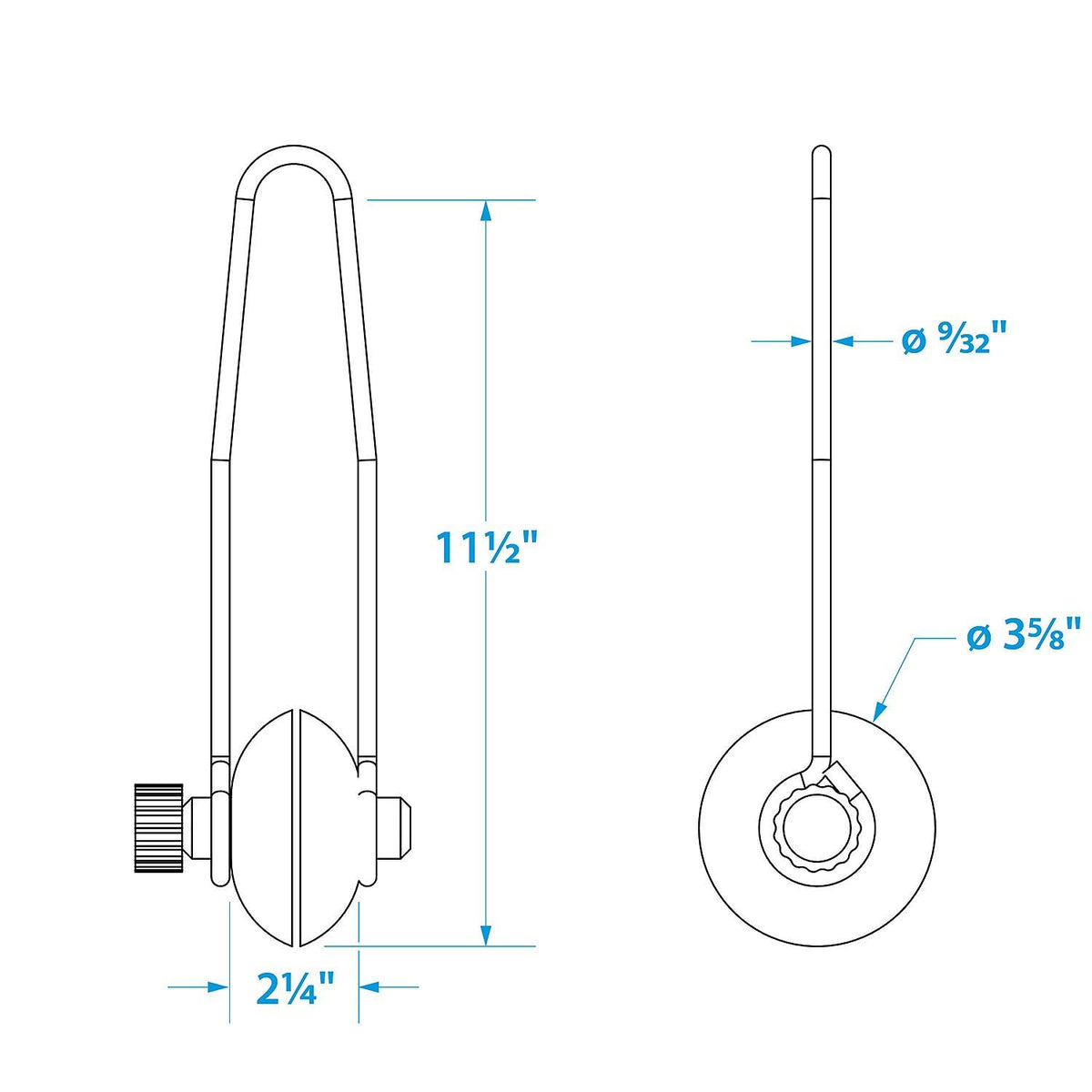 SEACHOICE Universal Round Motor Flusher for Outboards and Sterndrives