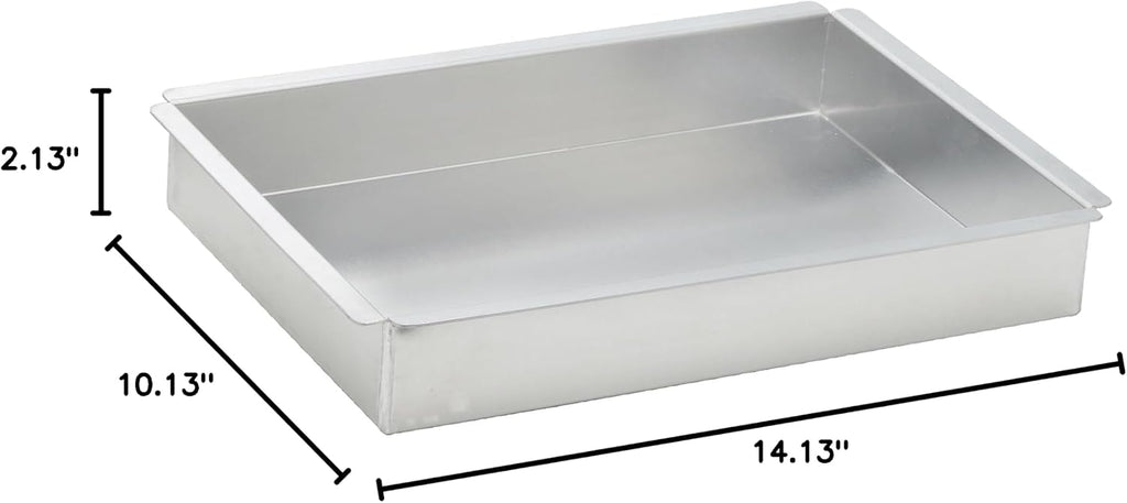 2-Inch Deep Aluminum Rectangular Cake Pan, 9-Inch by 13-Inch