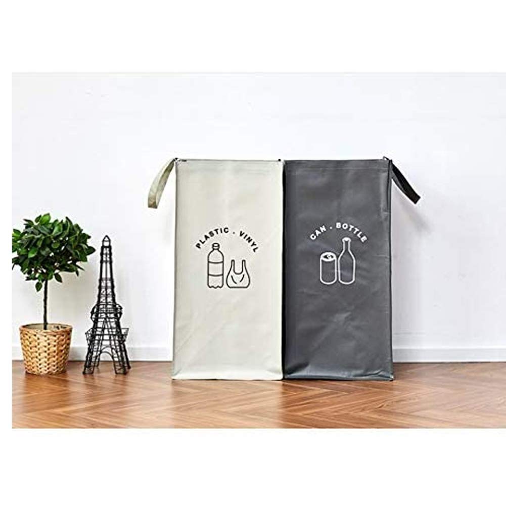Separate Recycling Waste Bin Bags for Kitchen Home Recycle Garbage Trash Sorting Bins Organizer Waterproof Baskets
