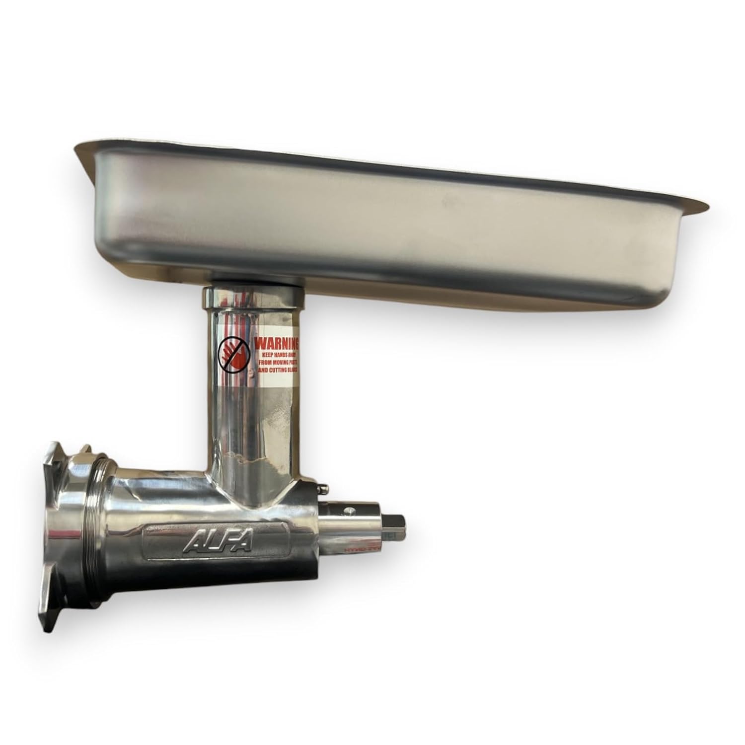 22 SS CCA Complete #22 Stainless Steel Meat Grinder Attachment | Complete Meat Grinder Attachment for #22 Power Hub