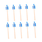 10pcs Triple Side Kitchen Cleaning Brush for Juicer and Soymilk Machine